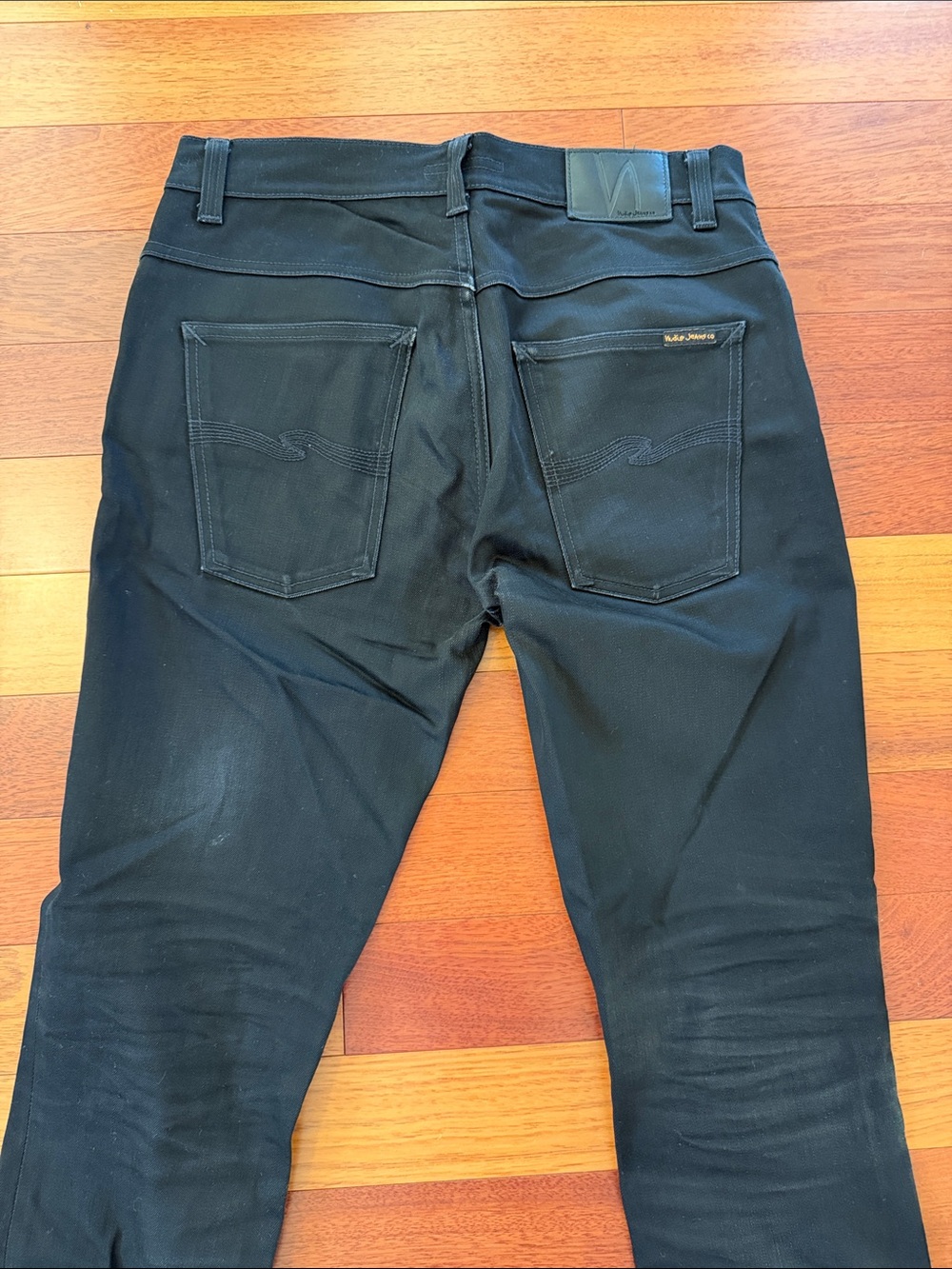 Nudie Grim Tim 34x34 Black
